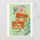 Recherche de allumette cartes postales Vintage