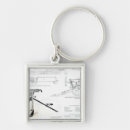 Search for gun square keychains Artillery