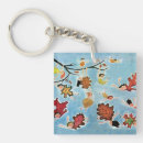 Search for leaf keychains Blue