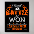 Recherche de leucémie posters Survivant