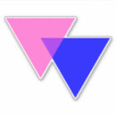 Search for bisexual triangle stickers Pride