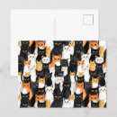 Recherche de chat orange cartes postales Chats