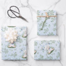 Search for baby blue wrapping paper Rustic