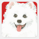 Search for american eskimo stickers Spitz