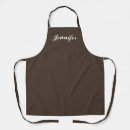 Search for dark brown aprons Minimalist