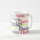 Search for danke mugs Thanks