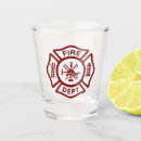 Search for firefighter shot glasses Volunteer