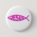 Recherche de poissons de jésus badges Christianisme