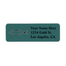 Search for christian fish return address labels Religious