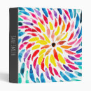 Search for spiralling binders Watercolor