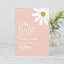 Search for daisy baby girl shower invitations Floral
