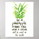 Recherche de un ananas posters Porter une couronne