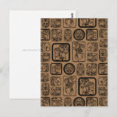 Recherche de motif ethnique cartes postales Artistique