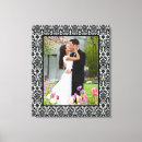 Search for damask canvas prints Black