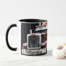 Search for semi truck mugs Tractor trailer