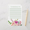 Search for pretty lined stationery paper Flowers