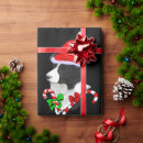 Search for border collie christmas wrapping paper Dogs