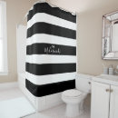 Search for monogram monogrammed initial letter name shower curtains Modern