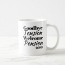 Search for retirement souvenir mugs Farewell