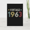 Search for 1963 birthday cards 60th