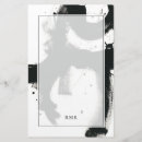 Search for brushstrokes stationery paper Gestural