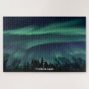 Search for northern lights puzzles Night sky