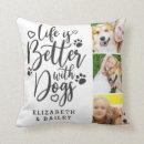 Recherche de empreinte patte chien coussins Collage photo