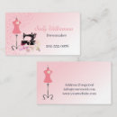 Search for bridal dresses business cards Dressmaker