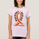 Recherche de leucémie tshirts Soutien du cancer
