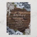 Search for rustic dusty blue wedding invitations Country