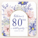 Search for 80th birthday coasters Gold glitter