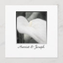 Search for calla square invitations White