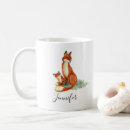 Recherche de famille de renard tasses Mignon