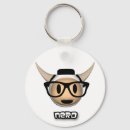 Search for black glasses keychains Black and white