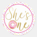 Search for pink doughnut stickers 1st birthday