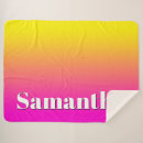 Search for neon pink blankets Girly