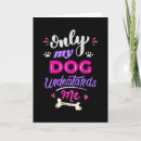 Search for understand cards Dog lover