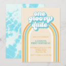 Search for peace sign birthday invitations Hippie