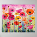 Search for vibrant flowers posters Colourful