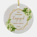 Recherche de first couple ornaments Handwritten script calligraphy
