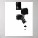 Search for black and white abstract posters Minimalist