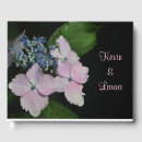 Search for hydrangea guest books Pink