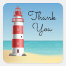 Search for thank you beach wedding stickers Nautical