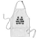 Search for four aprons Pets