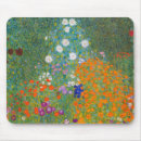 Recherche de peinture klimt tapis souris Jardin fleuri