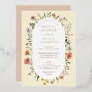 Recherche de vintage bridal shower invitations Aquarelle florale