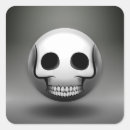 Search for skeleton face stickers Death