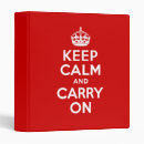 Search for keep calm binders British