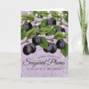 Search for plums cards Plum tree