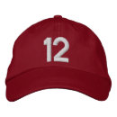 Search for team player hats Number